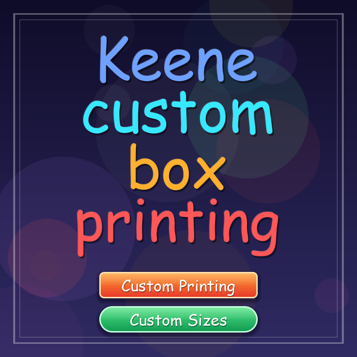 Keene custom box printing