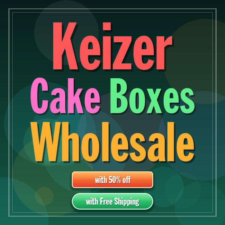 Keizer cake boxes
