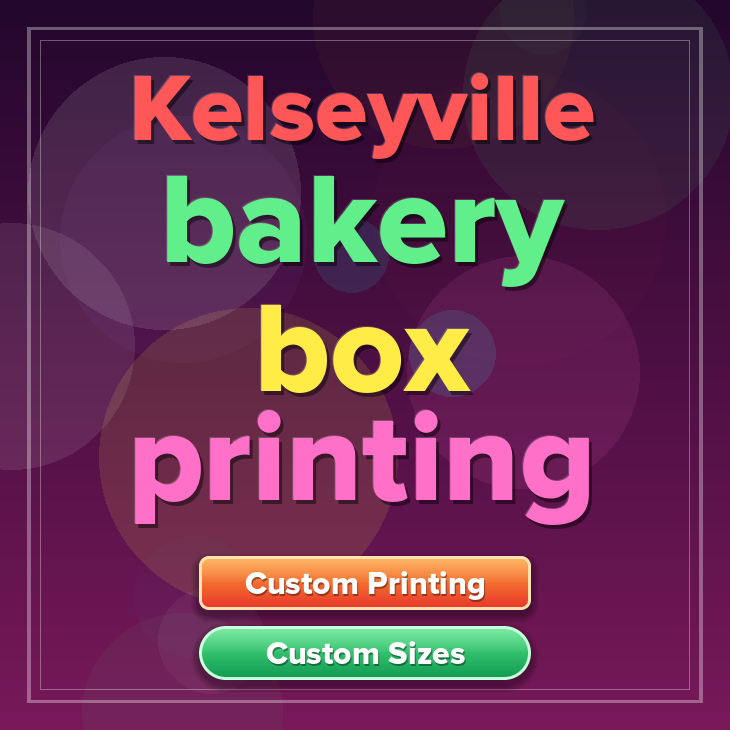 Kelseyville bakery box printing