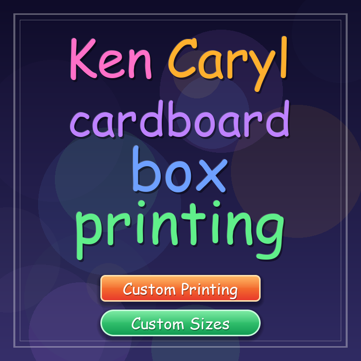 Ken Caryl cardboard box printing