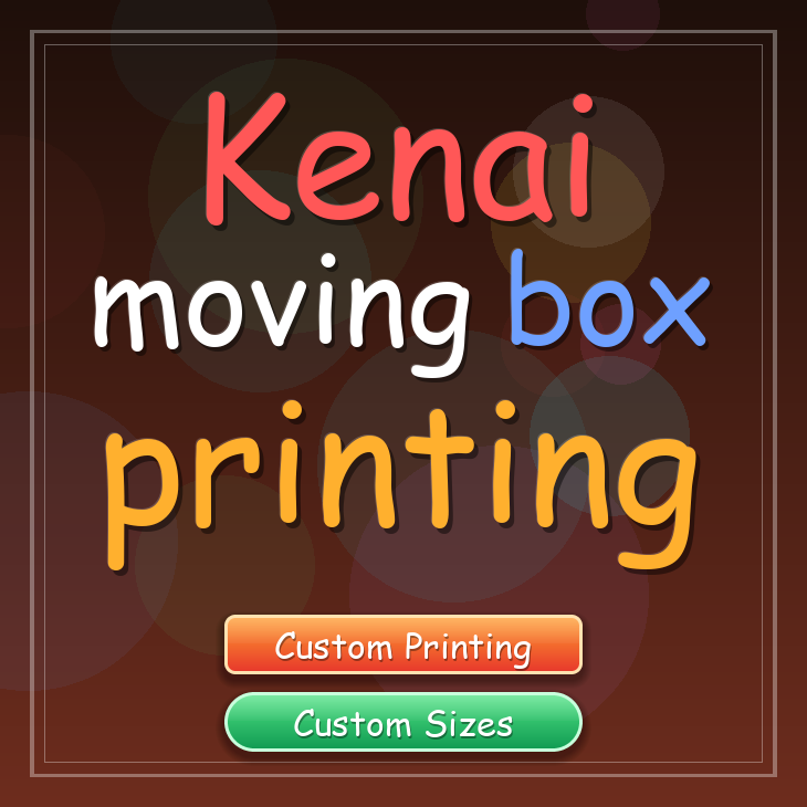 Kenai moving box printing