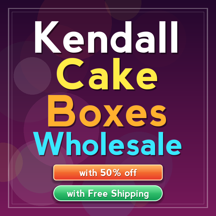 Kendall cake boxes