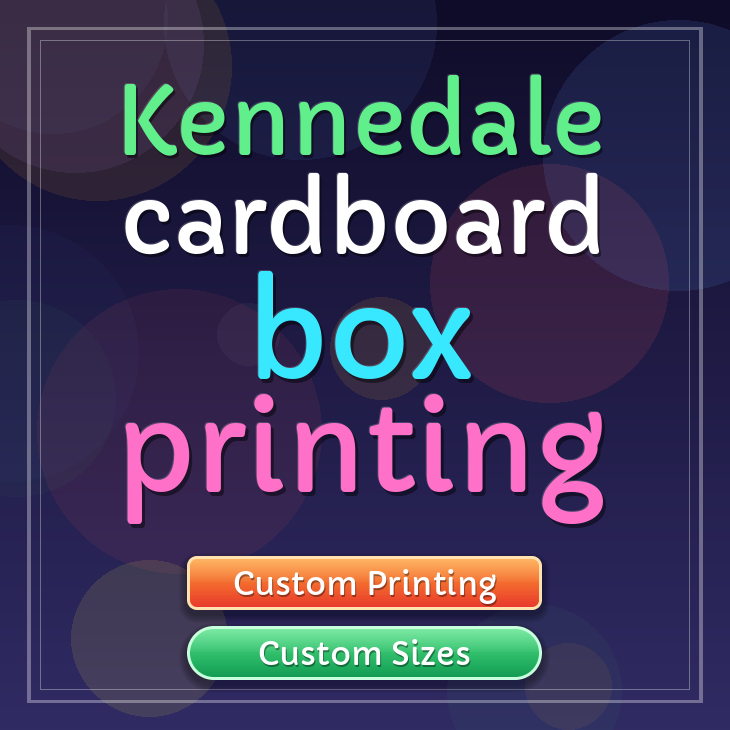 Kennedale cardboard box printing