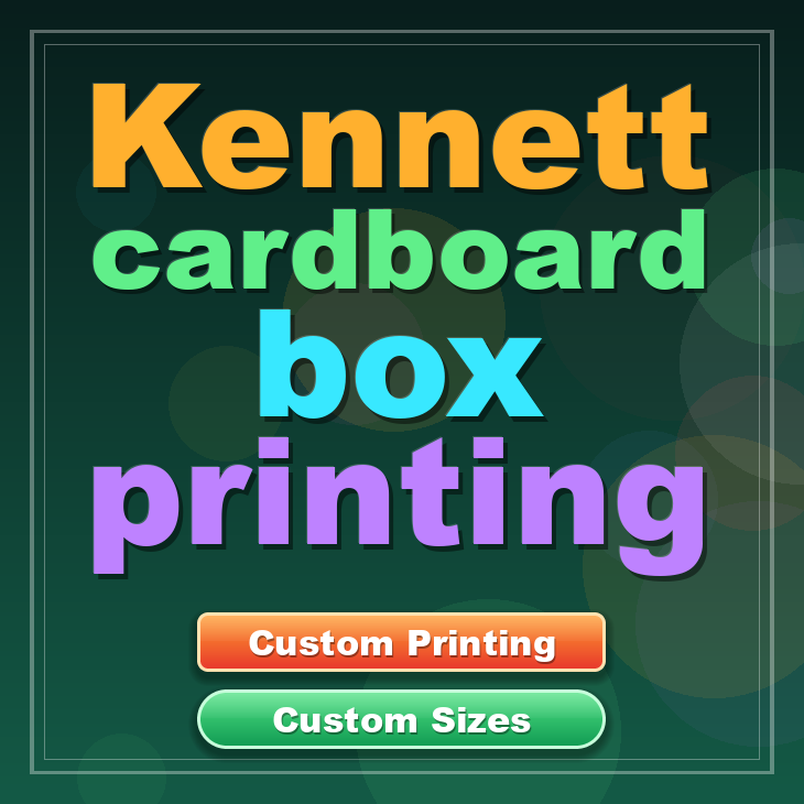 Kennett cardboard box printing