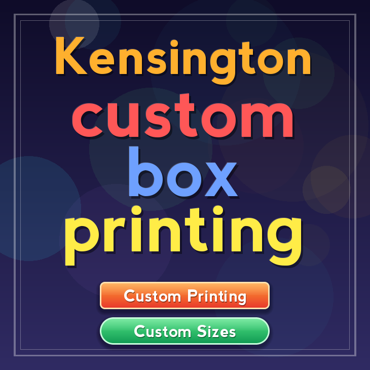 Kensington custom box printing