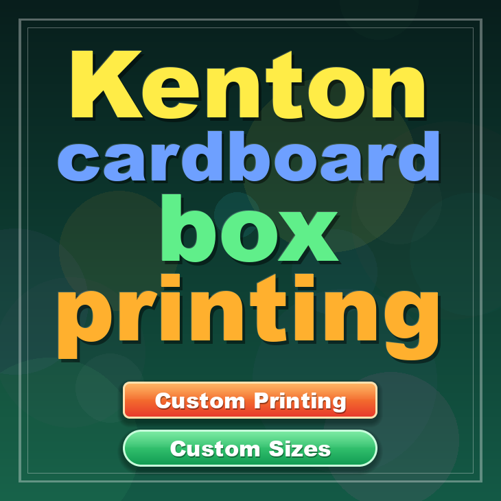 Kenton cardboard box printing