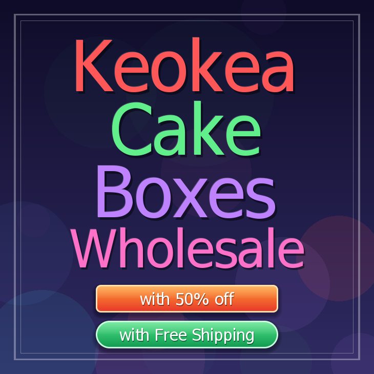 Keokea cake boxes