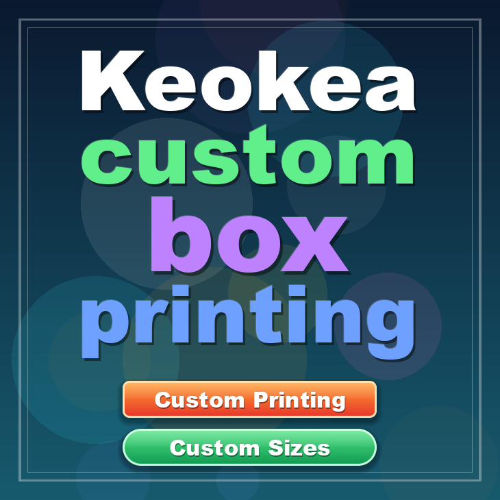 Keokea custom box printing