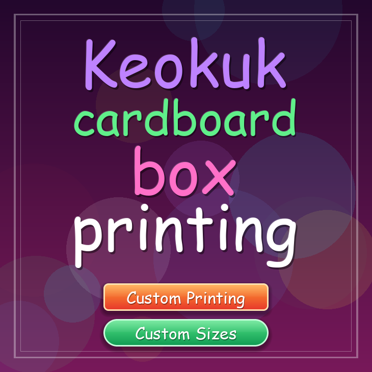 Keokuk cardboard box printing
