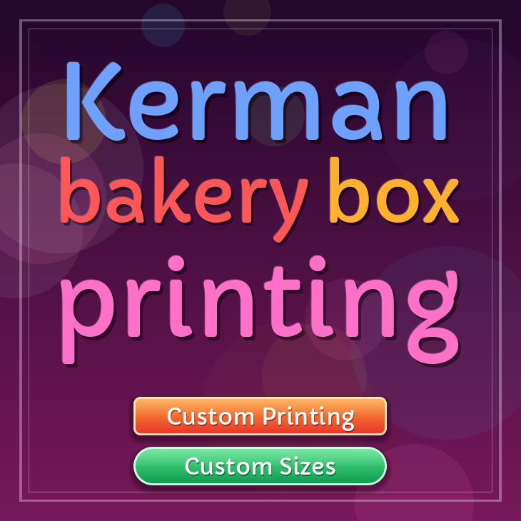 Kerman bakery box printing