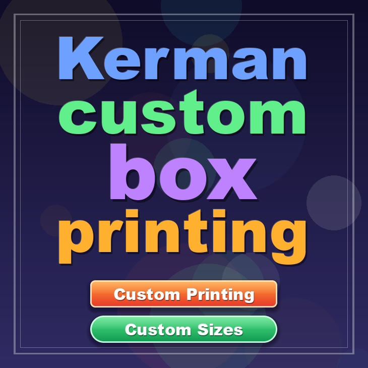 Kerman custom box printing