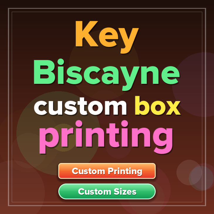 Key Biscayne custom box printing