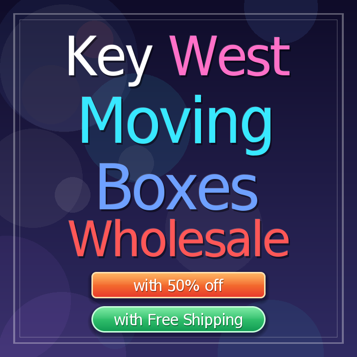 Key West moving boxes