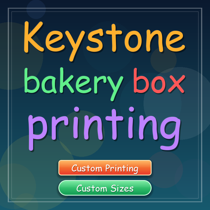 Keystone bakery box printing