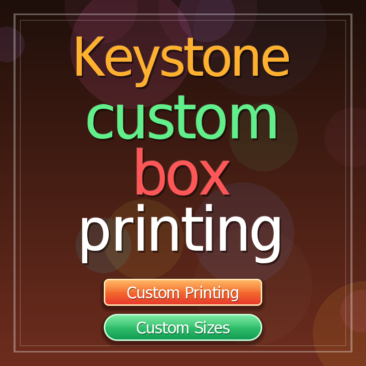 Keystone custom box printing