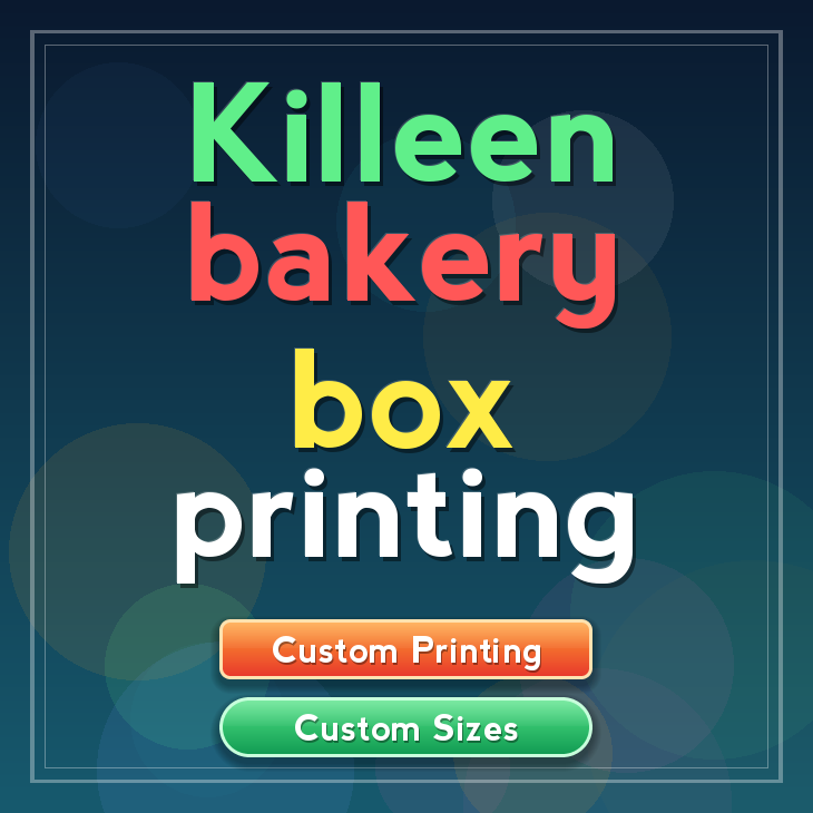 Killeen bakery box printing