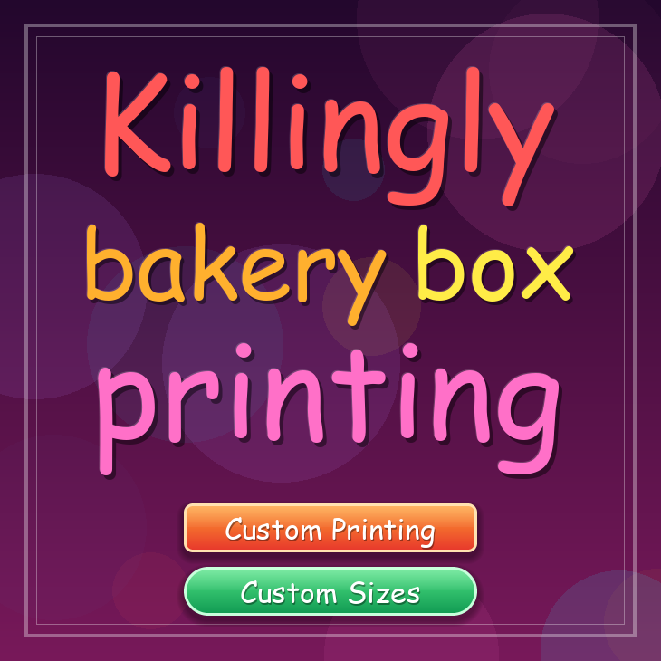Killingly bakery box printing