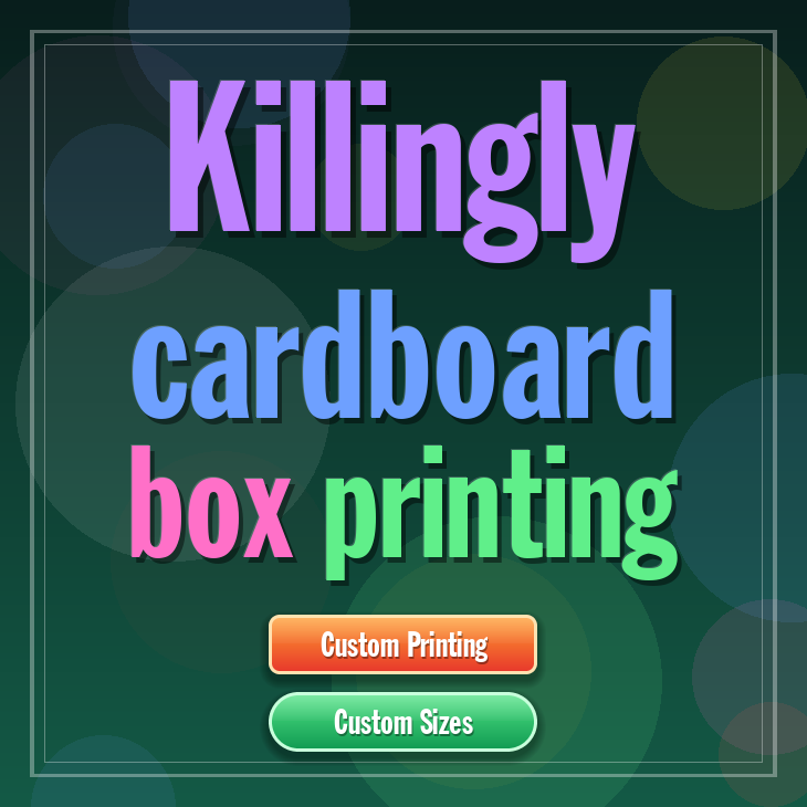 Killingly cardboard box printing