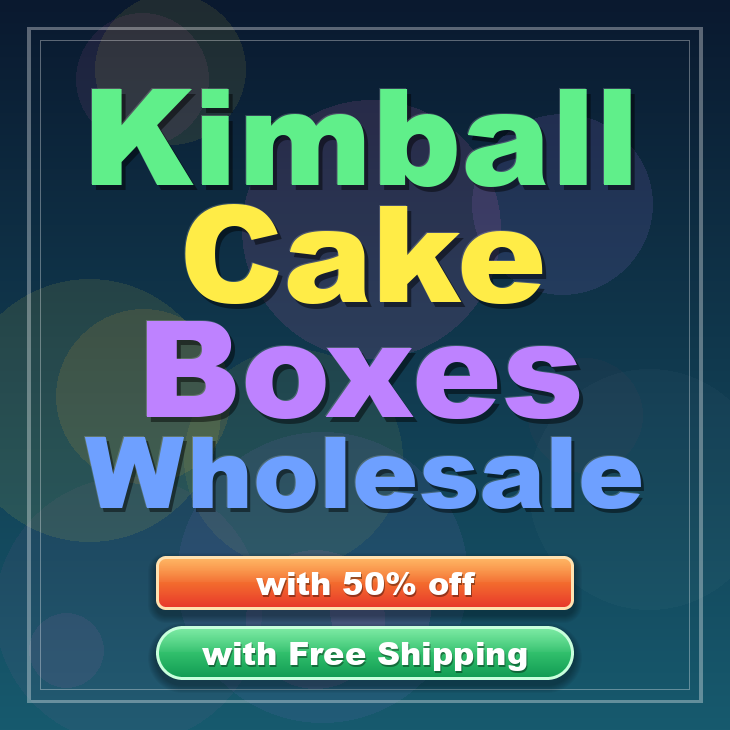 Kimball cake boxes