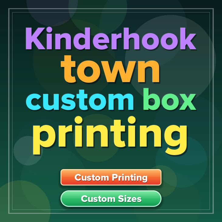Kinderhook town custom box printing