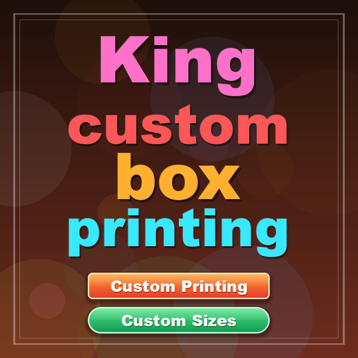 King custom box printing