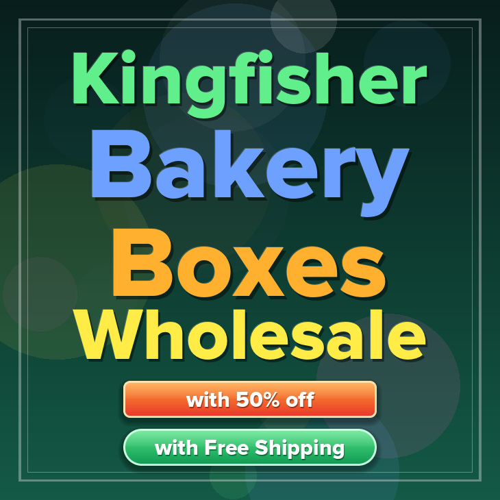 Kingfisher bakery boxes