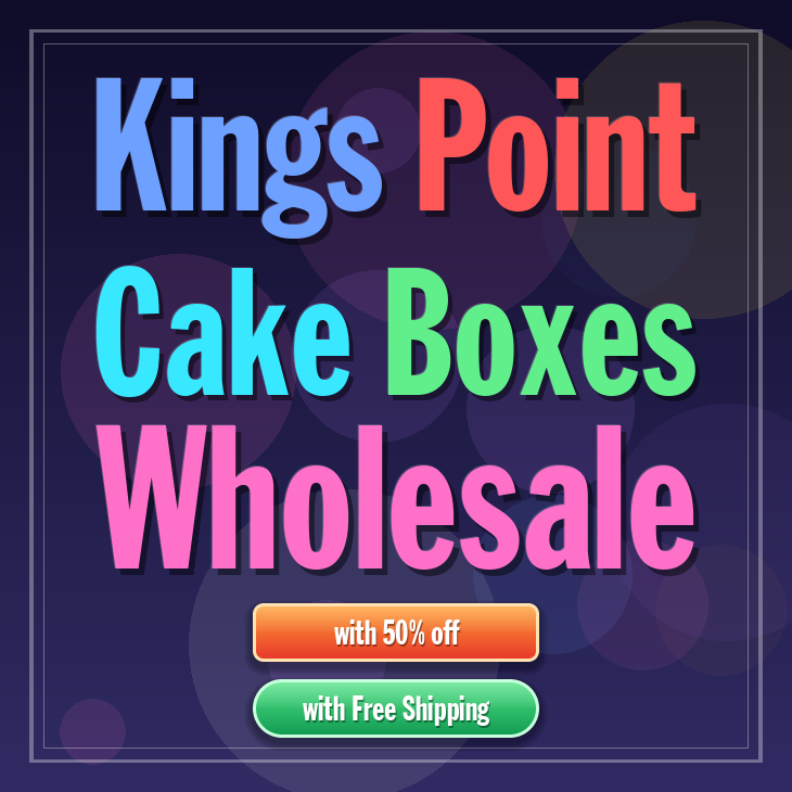 Kings Point cake boxes