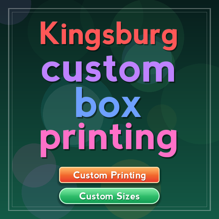 Kingsburg custom box printing
