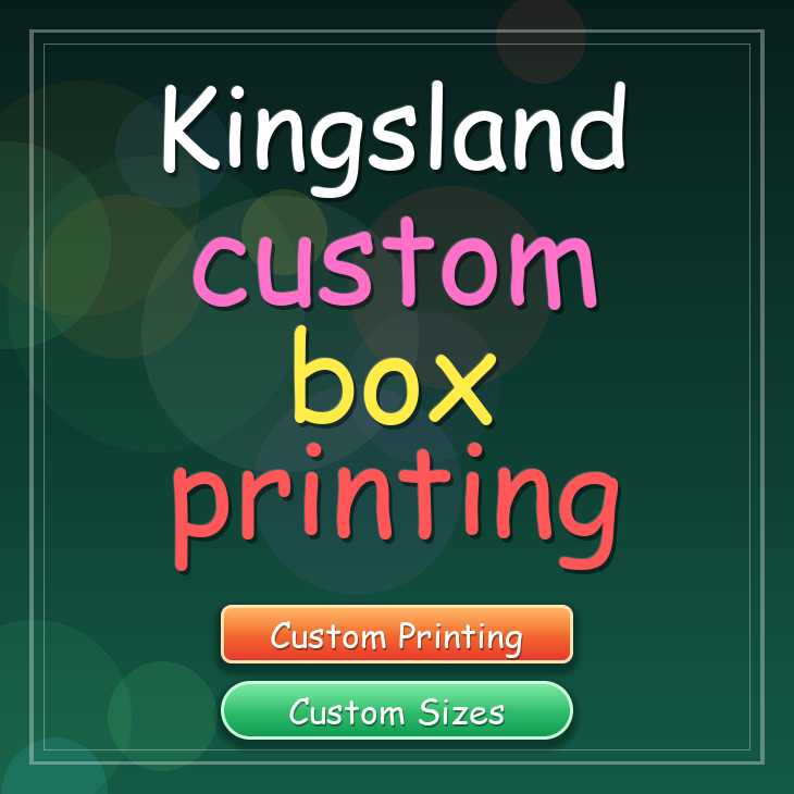 Kingsland custom box printing