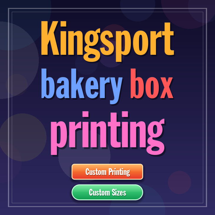 Kingsport bakery box printing