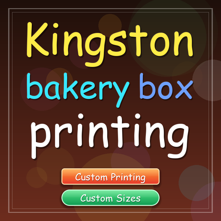 Kingston bakery box printing