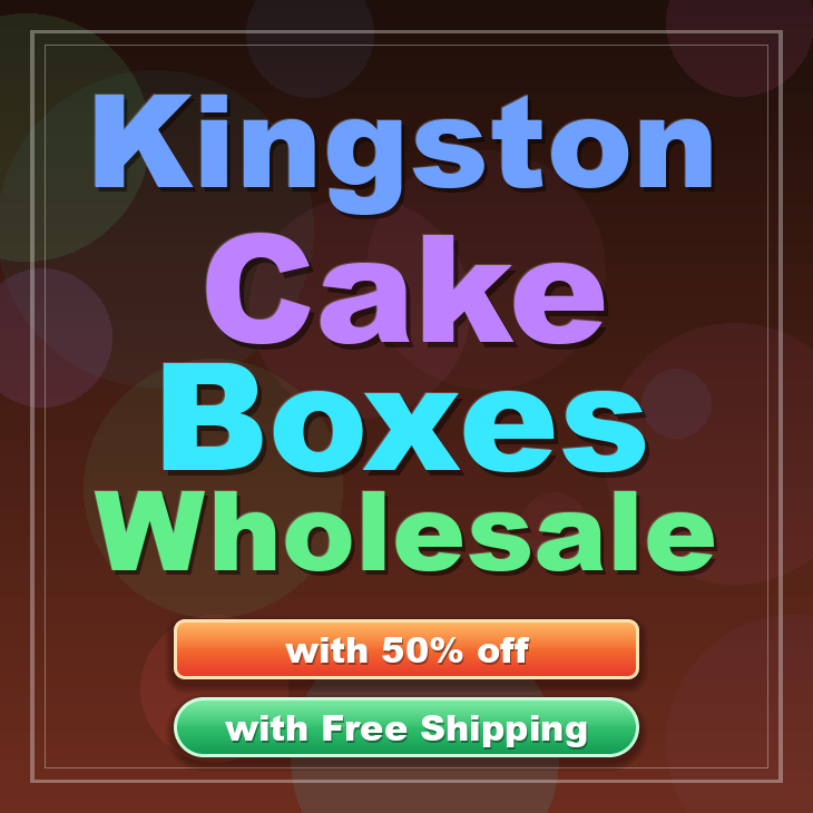Kingston cake boxes
