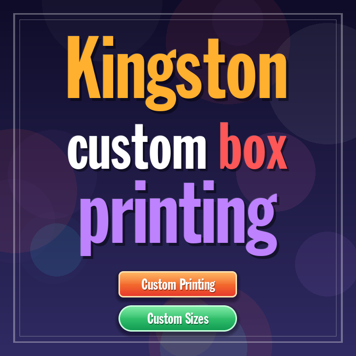 Kingston custom box printing