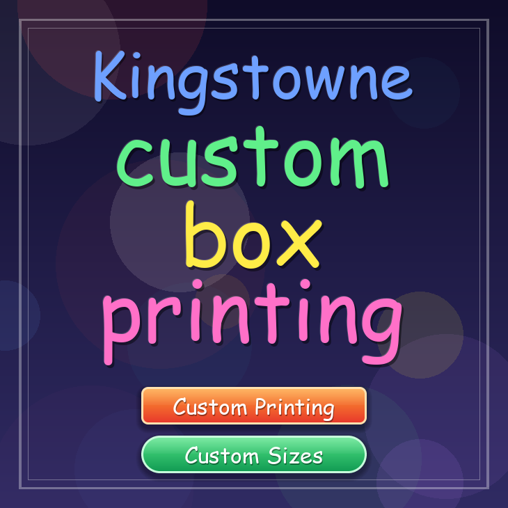 Kingstowne custom box printing