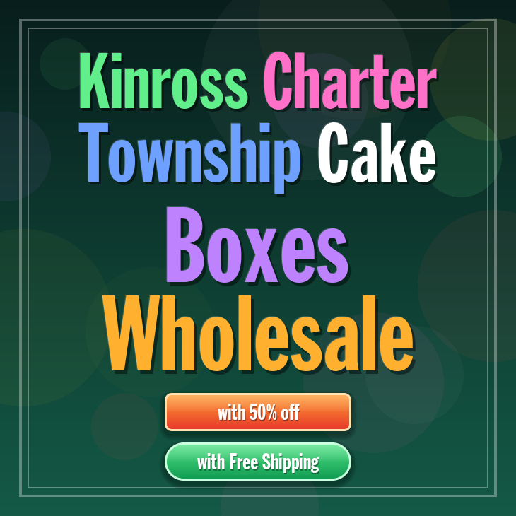 Kinross Charter Township cake boxes