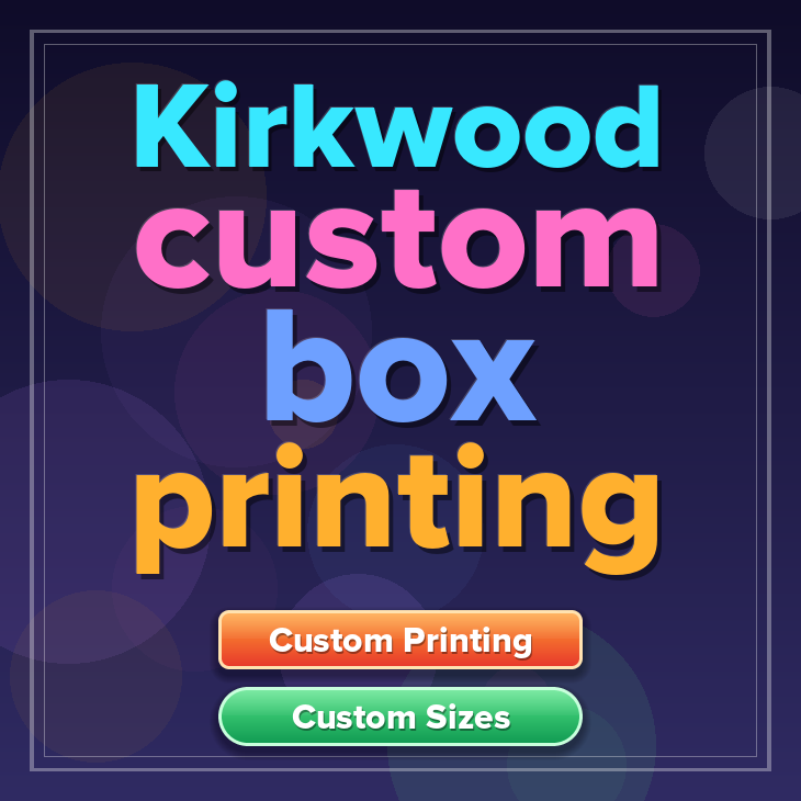 Kirkwood custom box printing