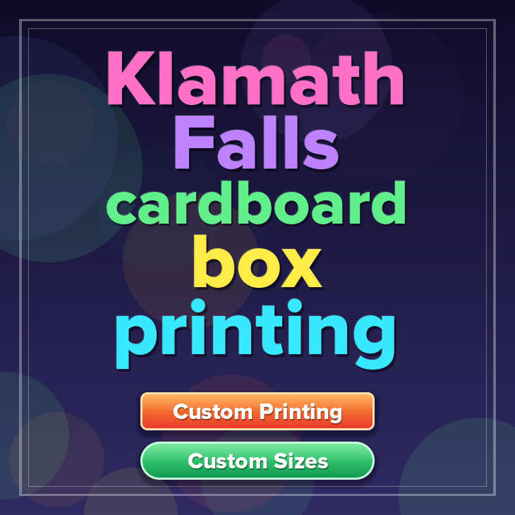 Klamath Falls cardboard box printing