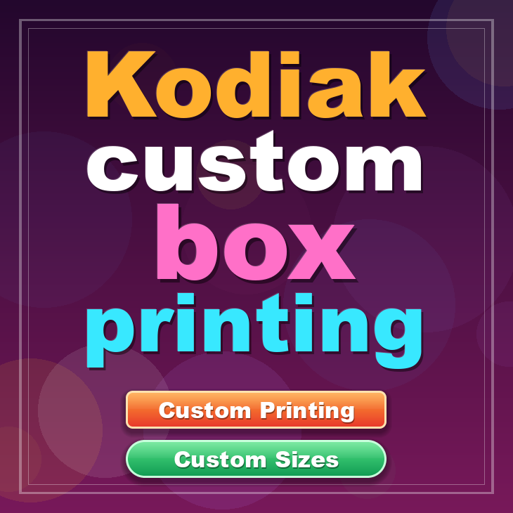 Kodiak custom box printing