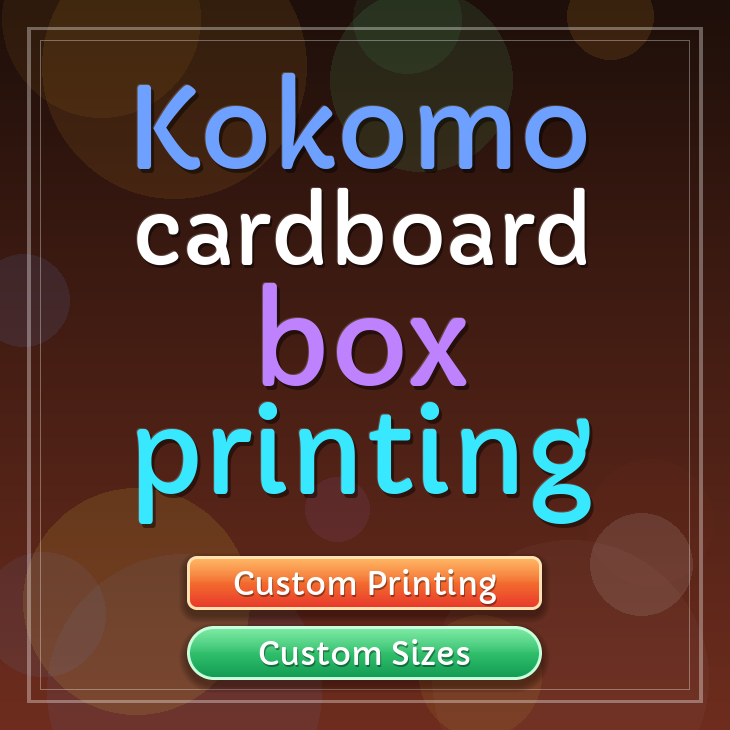 Kokomo cardboard box printing
