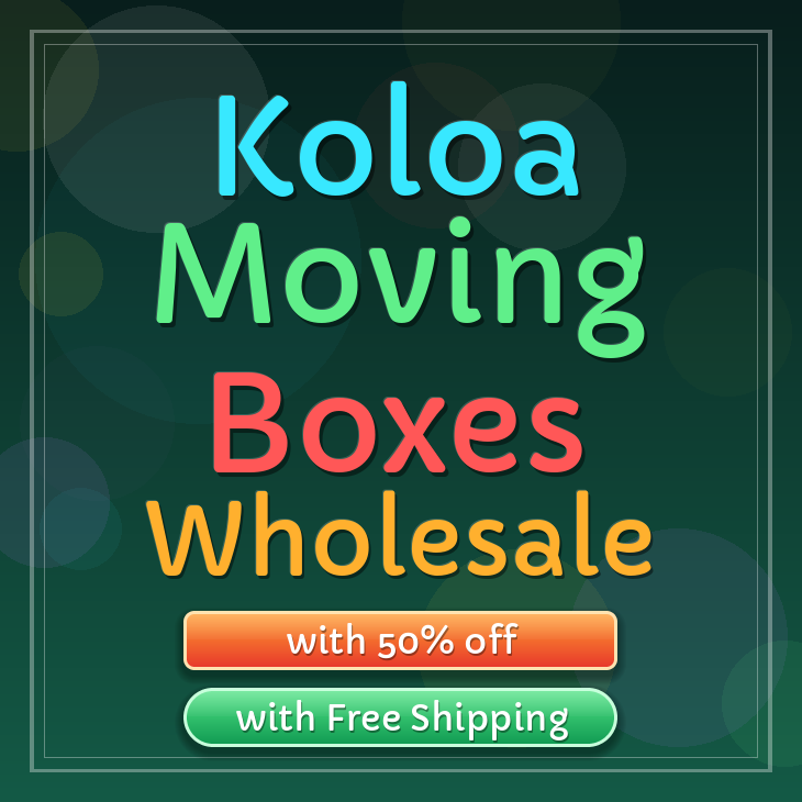 Koloa moving boxes
