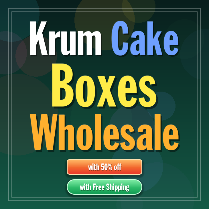 Krum cake boxes