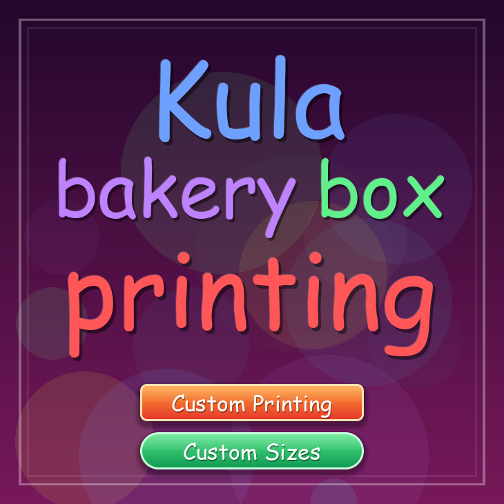 Kula bakery box printing