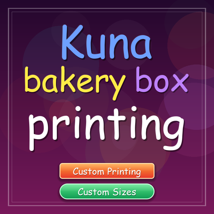 Kuna bakery box printing