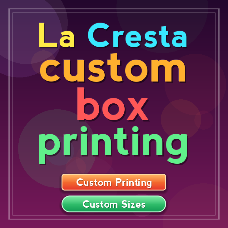 La Cresta custom box printing