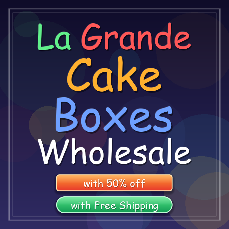 La Grande cake boxes