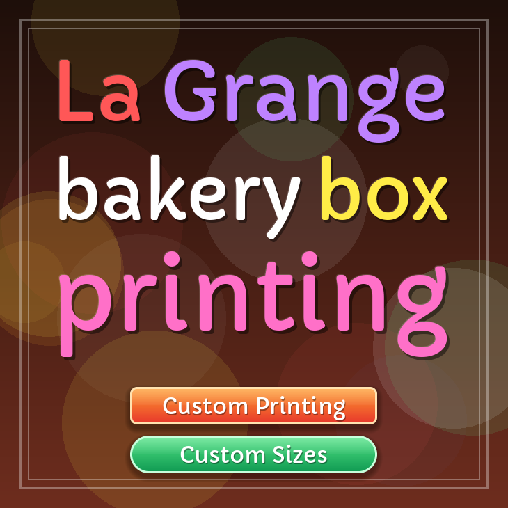 La Grange bakery box printing