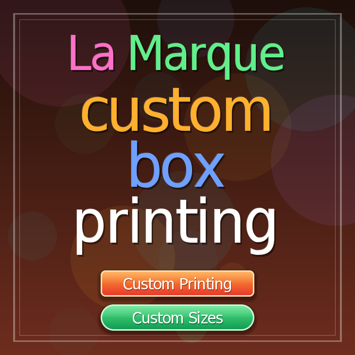 La Marque custom box printing