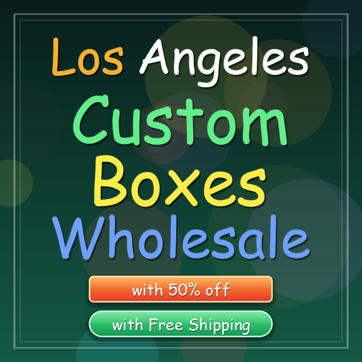 La Mirada cardboard boxes