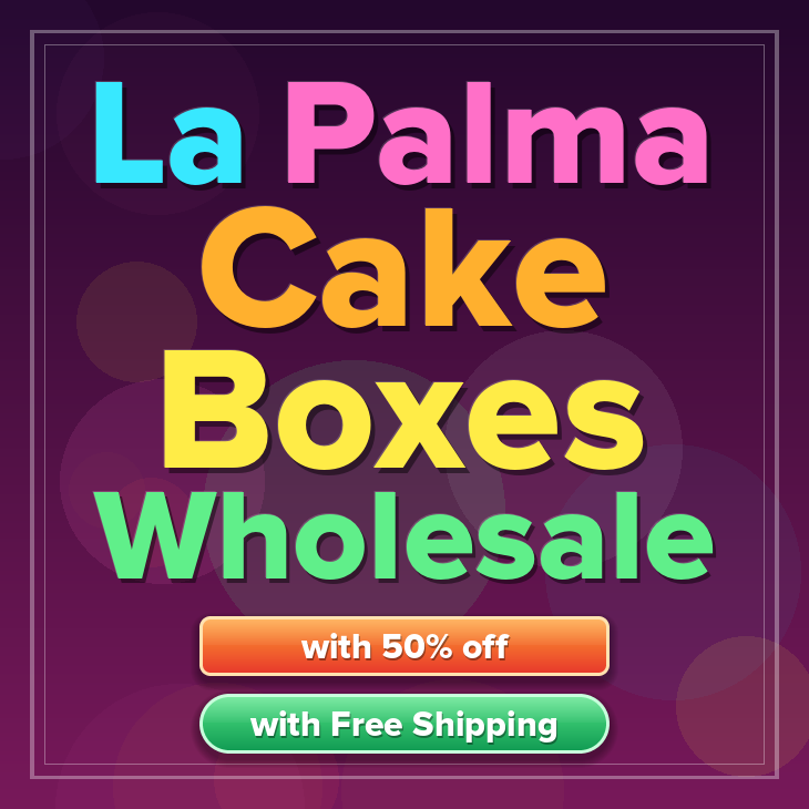 La Palma cake boxes
