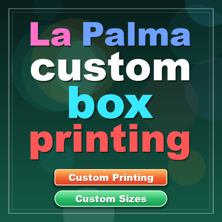 La Palma custom box printing